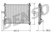 DRM09038 DENSO Радиатор, охлаждение двигателя