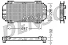 DRM10033 DENSO Радиатор, охлаждение двигателя