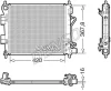 DRM41018 DENSO Радиатор, охлаждение двигателя