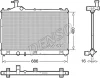 DRM45056 DENSO Радиатор, охлаждение двигателя