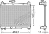 DRM50101 DENSO Радиатор, охлаждение двигателя