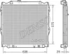 DRM50138 DENSO Радиатор, охлаждение двигателя