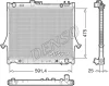 DRM99015 DENSO Радиатор, охлаждение двигателя