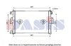 060047N AKS DASIS Радиатор, охлаждение двигателя