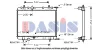 061100N AKS DASIS Радиатор, охлаждение двигателя