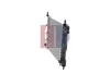 Превью - 090024N AKS DASIS Радиатор, охлаждение двигателя (фото 3)