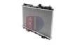 Превью - 100036N AKS DASIS Радиатор, охлаждение двигателя (фото 2)