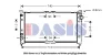 110016N AKS DASIS Радиатор, охлаждение двигателя