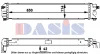 120015N AKS DASIS Радиатор, охлаждение двигателя