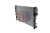 Превью - 120036N AKS DASIS Радиатор, охлаждение двигателя (фото 10)