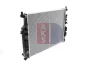 Превью - 120095N AKS DASIS Радиатор, охлаждение двигателя (фото 6)