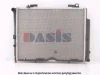 122580N AKS DASIS Радиатор, охлаждение двигателя