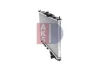 Превью - 140100N AKS DASIS Радиатор, охлаждение двигателя (фото 3)
