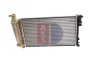 Превью - 160025N AKS DASIS Радиатор, охлаждение двигателя (фото 8)