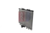 Превью - 160075N AKS DASIS Радиатор, охлаждение двигателя (фото 2)