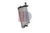 Превью - 160093N AKS DASIS Радиатор, охлаждение двигателя (фото 13)