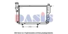 160930N AKS DASIS Радиатор, охлаждение двигателя