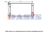 210183N AKS DASIS Радиатор, охлаждение двигателя