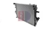 Превью - 240000N AKS DASIS Радиатор, охлаждение двигателя (фото 2)