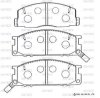 Превью - SN815P ADVICS Комплект тормозных колодок, дисковый тормоз (фото 3)