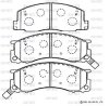 Превью - SN833P ADVICS Комплект тормозных колодок, дисковый тормоз (фото 3)