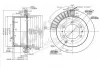 A6R180B ADVICS Тормозной диск