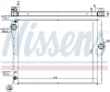 Превью - 60776 NISSENS Радиатор, охлаждение двигателя (фото 5)