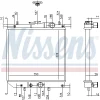 Превью - 61748 NISSENS Радиатор, охлаждение двигателя (фото 6)