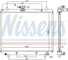 Превью - 617555 NISSENS Радиатор, охлаждение двигателя (фото 5)