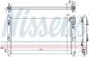 Превью - 628952 NISSENS Радиатор, охлаждение двигателя (фото 5)