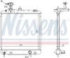 Превью - 628988 NISSENS Радиатор, охлаждение двигателя (фото 5)