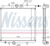Превью - 63708A NISSENS Радиатор, охлаждение двигателя (фото 6)