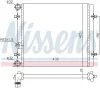 Превью - 641011 NISSENS Радиатор, охлаждение двигателя (фото 6)