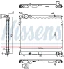 Превью - 64179 NISSENS Радиатор, охлаждение двигателя (фото 5)