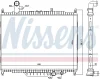 Превью - 64332 NISSENS Радиатор, охлаждение двигателя (фото 5)