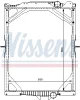 65463A NISSENS Радиатор, охлаждение двигателя