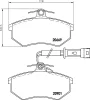 MDB81293 MINTEX Тормозные колодки