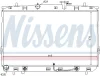 Превью - 67489 NISSENS Радиатор, охлаждение двигателя (фото 2)