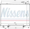Превью - 68715 NISSENS Радиатор, охлаждение двигателя (фото 5)