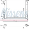 693701 NISSENS Радиатор, охлаждение двигателя