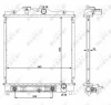 516355 NRF Радиатор, охлаждение двигателя