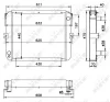 52202 NRF Радиатор, охлаждение двигателя