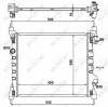 53195 NRF Радиатор, охлаждение двигателя