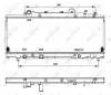 53202 NRF Радиатор, охлаждение двигателя