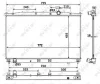 53942 NRF Радиатор, охлаждение двигателя