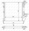 Превью - 54685 NRF Радиатор, охлаждение двигателя (фото 4)