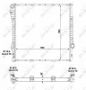 55328 NRF Радиатор, охлаждение двигателя