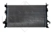 Превью - 58318 NRF Радиатор, охлаждение двигателя (фото 2)