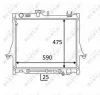 58480 NRF Радиатор, охлаждение двигателя