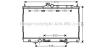 MT2197 AVA Радиатор, охлаждение двигателя